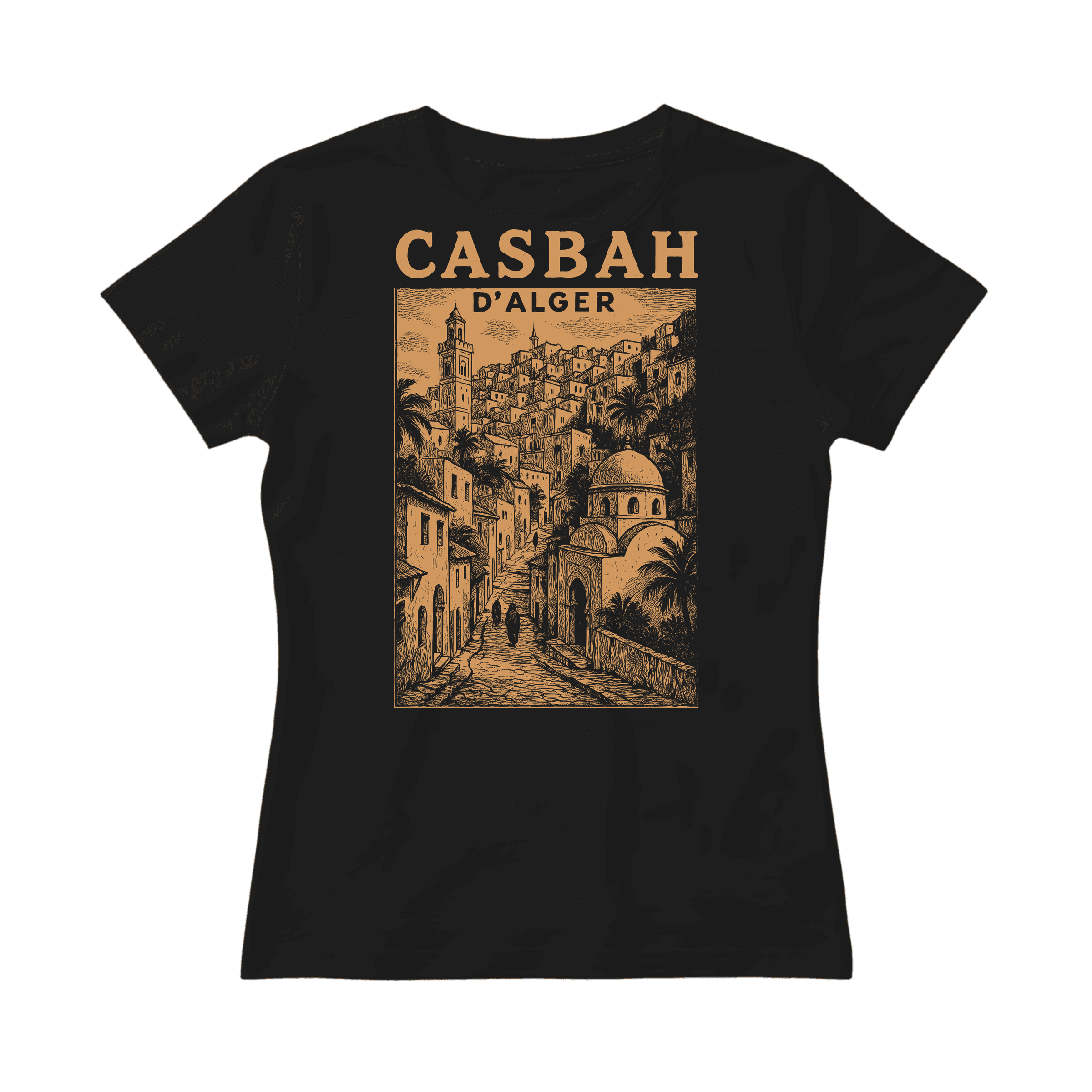CASBAH MONO CHROM sur noir