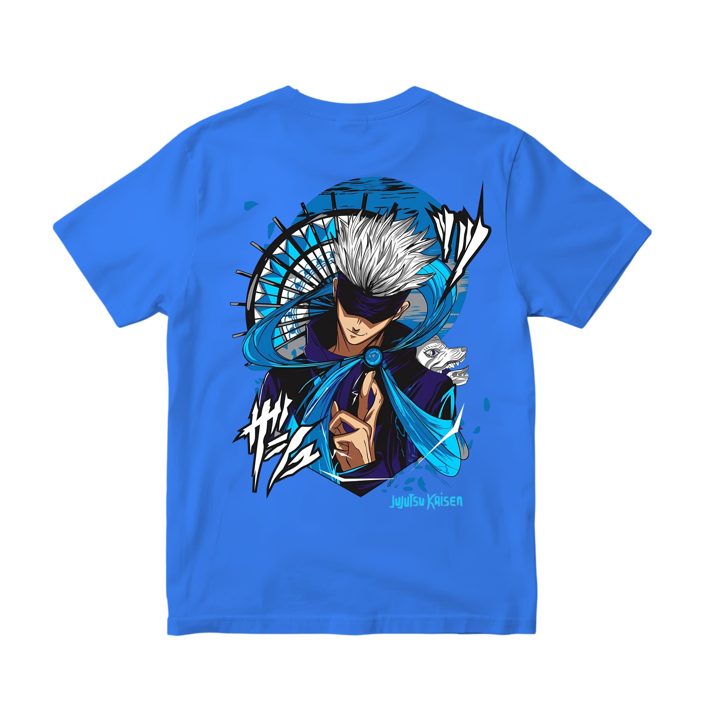 Gojo saturo blue back