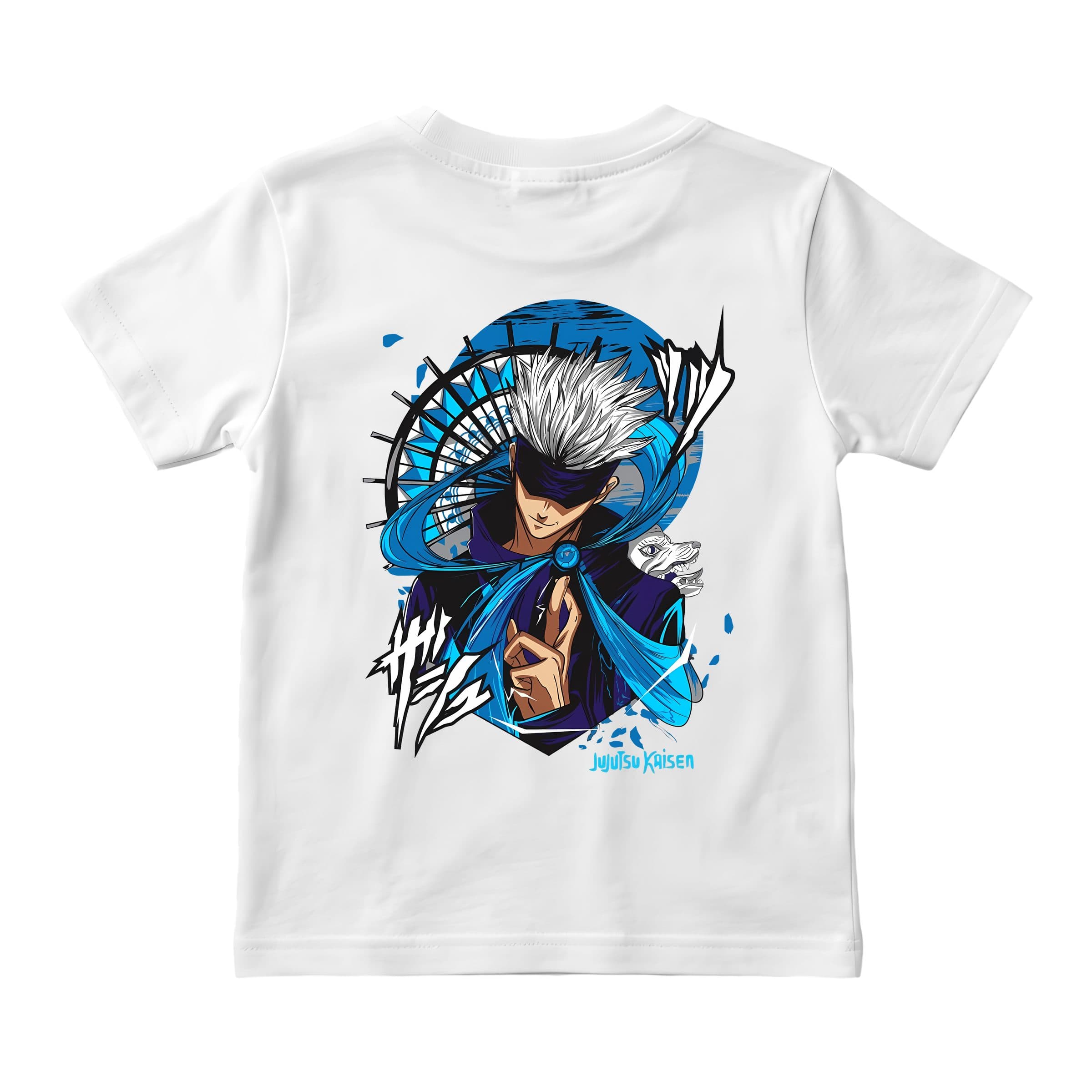 Gojo saturo blue back
